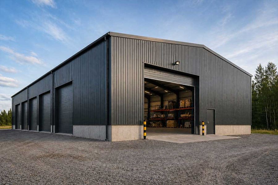 Lagerhall Förrådsbyggnad