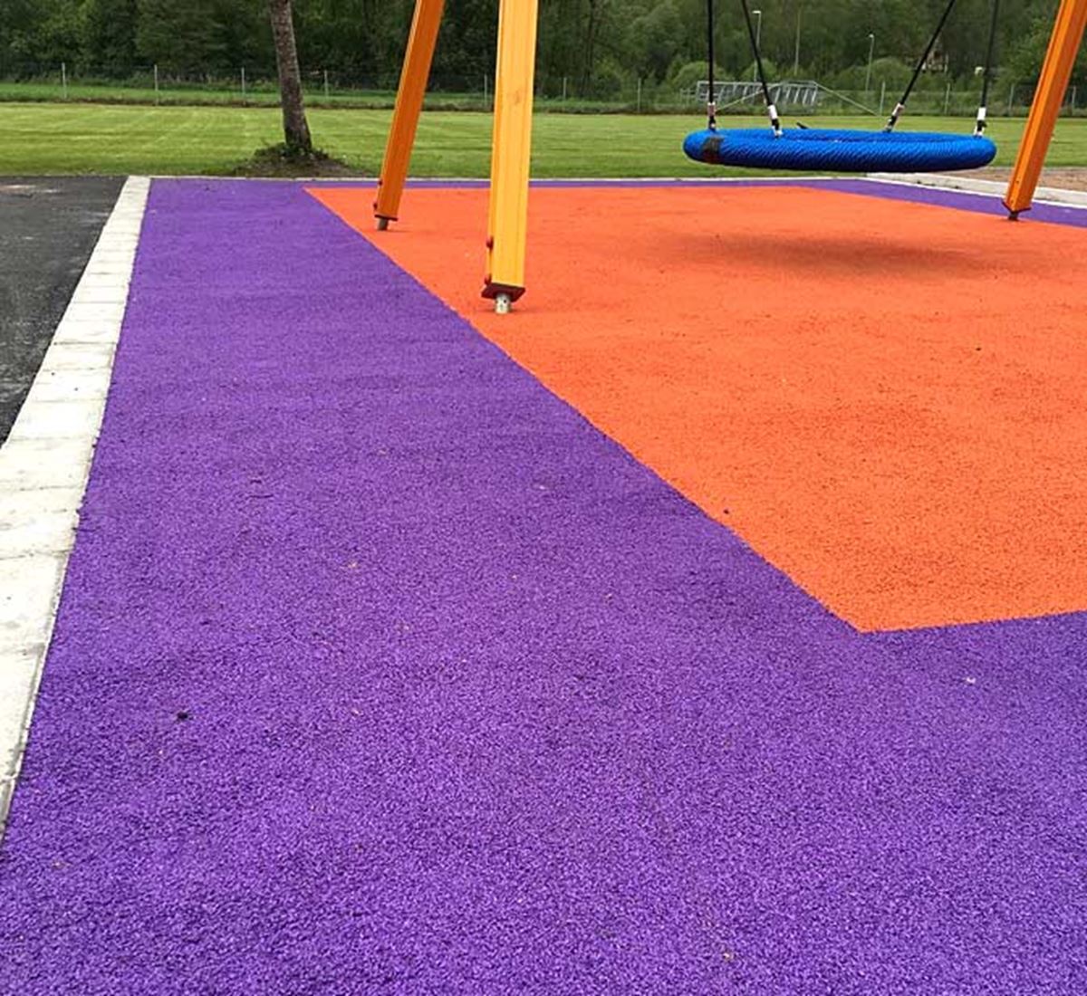 Fallskydd Lekplats Kinnared Förskola